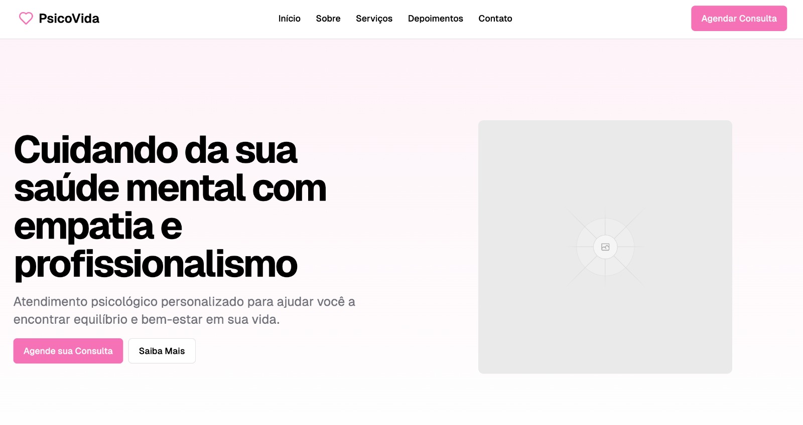 Mockup de um site profissional personalizável 1